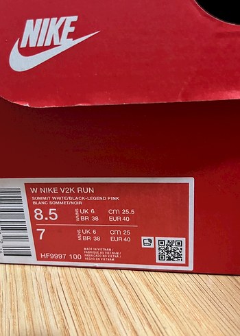 Nike V2K RUN Kadın Spor Ayakkabı - Görsel 5