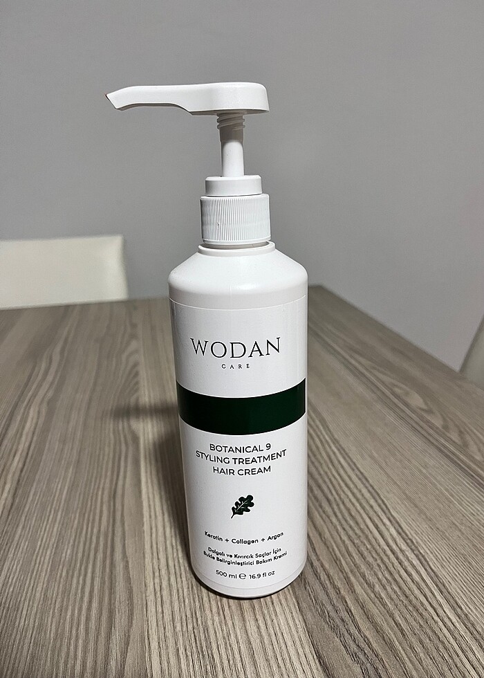WODAN BOTANICAL 9 SAÇ BAKIM KREMİ 500ML - Görsel 2