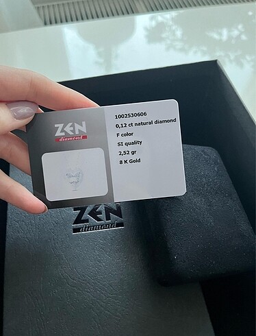 Zen Diamond Zen Pırlanta Kolye