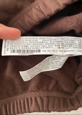 Zara Kahverengi Kapüşonlu Sweatshirt - Görsel 3