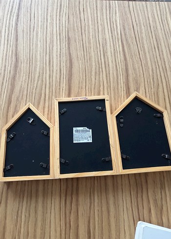 Zara home Beyaz Üçlü Ev Şeklinde Çerçeve - Görsel 4