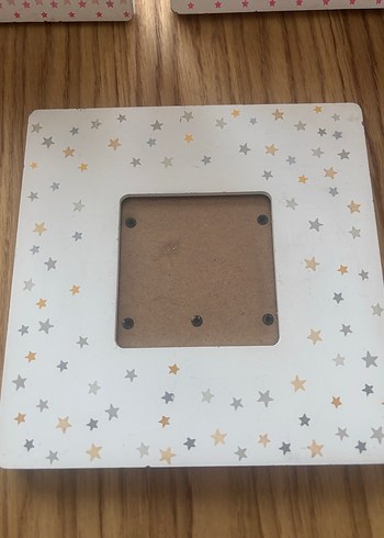 Beyaz Yıldız Desenli Çerçeve Seti - Görsel 3