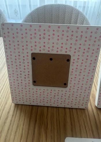 Beyaz Yıldız Desenli Çerçeve Seti - Görsel 4