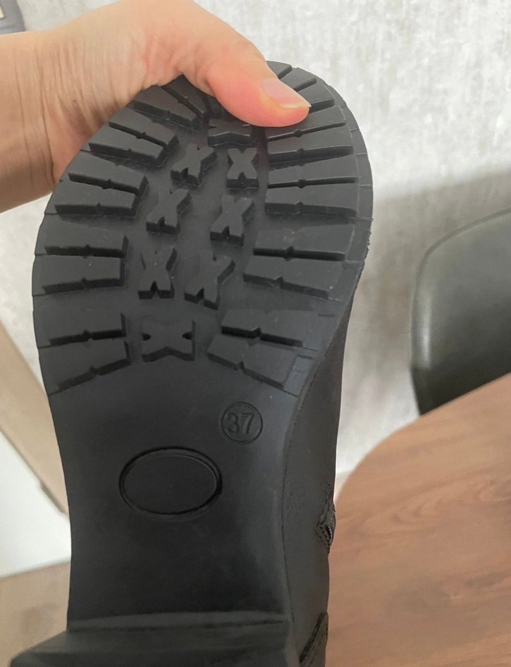 Jump Siyah Deri Kadın  Bot - Görsel 3