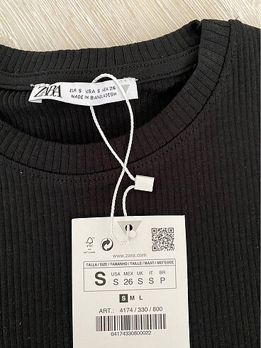 2 li Zara crop mini üst - Görsel 6