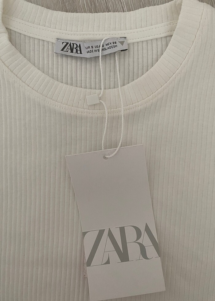2 li Zara crop mini üst - Görsel 3
