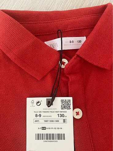 Zara Erkek çocuk ikili polo tshirt - Görsel 3
