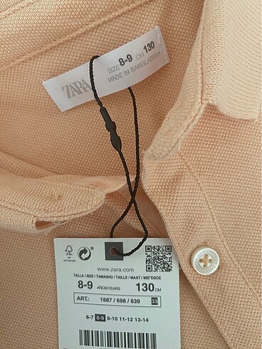 Zara Erkek çocuk ikili polo tshirt - Görsel 4