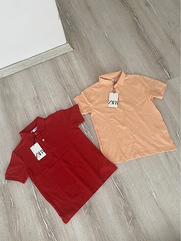 Zara Erkek çocuk ikili polo tshirt