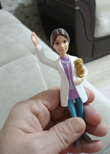 Pastel Renkli Doktor Bebek Figürü - Görsel 6