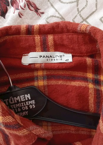 Kadın Kırmızı Uzun Düğmeli Gömlek - Görsel 3