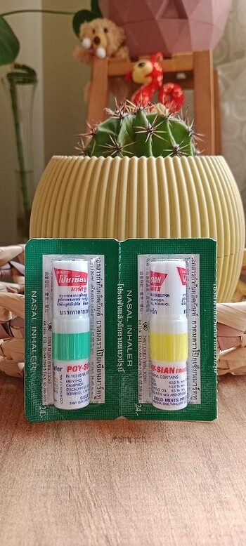 Poy-Sian Inhaler 2'li set