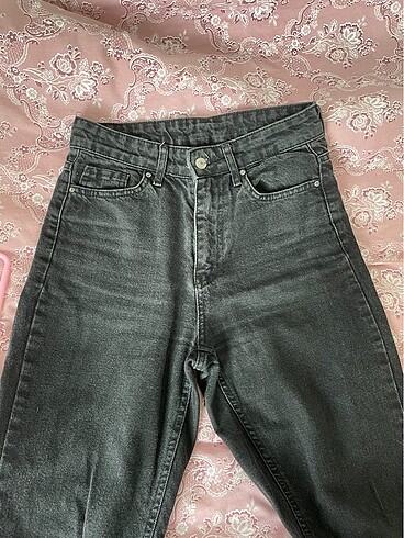 Boru paça jeans pantolon