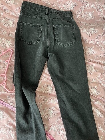 26 Beden Boru paça jeans pantolon