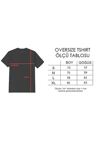 Diğer Oversize basic tişört