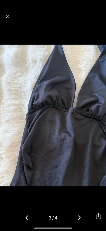 Bershka boyundan bağlamalı body
