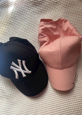 Zara Pembe Pastel Spor Şapka