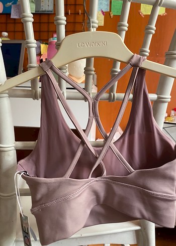 Bej İnce Askılı Kadın Spor Üstü - Görsel 4