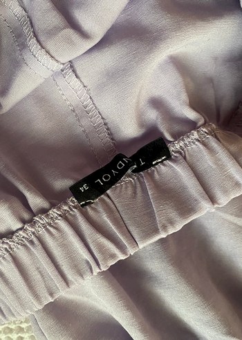 Trendyol & Milla Bohem Mini Kadın Mor Askılı Pijama Takımı