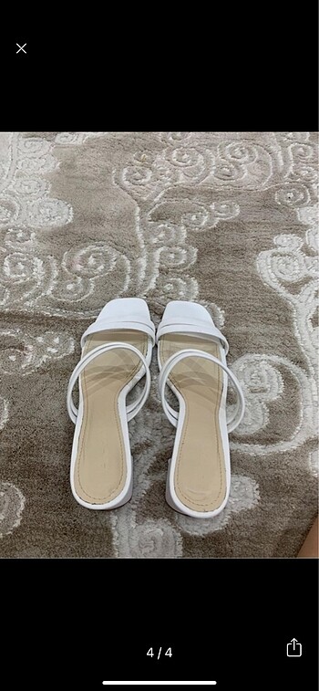 37 Beden beyaz Renk Topuklu sandalet