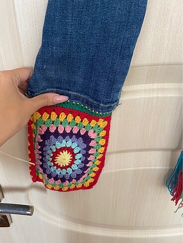 Bershka El örgüsü atkı
