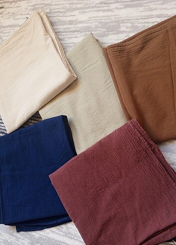Organik pamuk eşarp fresch scarfs marka 