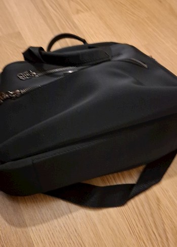 Siyah Fermuarlı Kadın Omuz Çantası - Görsel 4