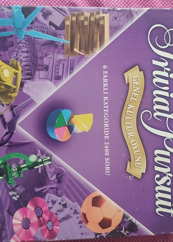 Trivial Pursuit Genel Kültür Oyunu - Mor