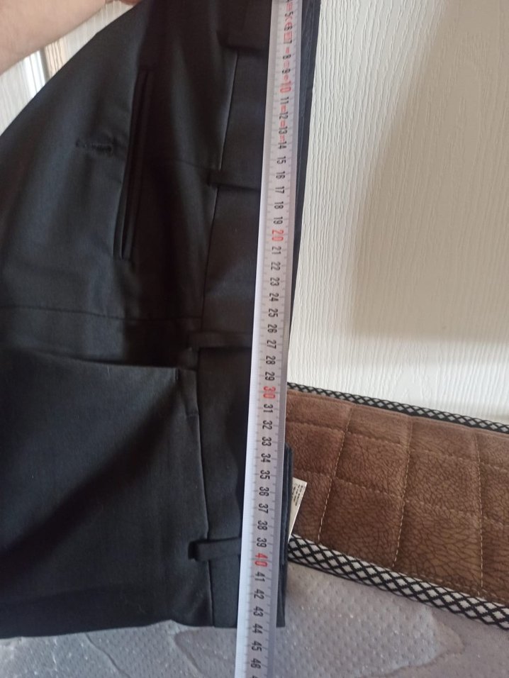 Kiğılı Siyah Takım Elbise - Görsel 2