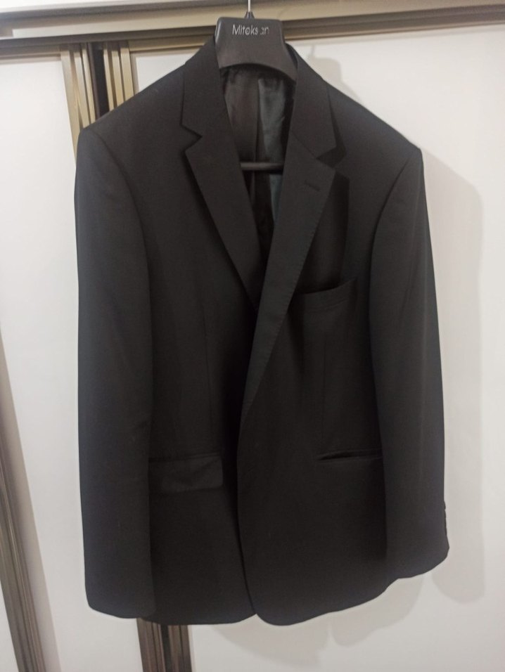 Kiğılı Siyah Takım Elbise - Görsel 3