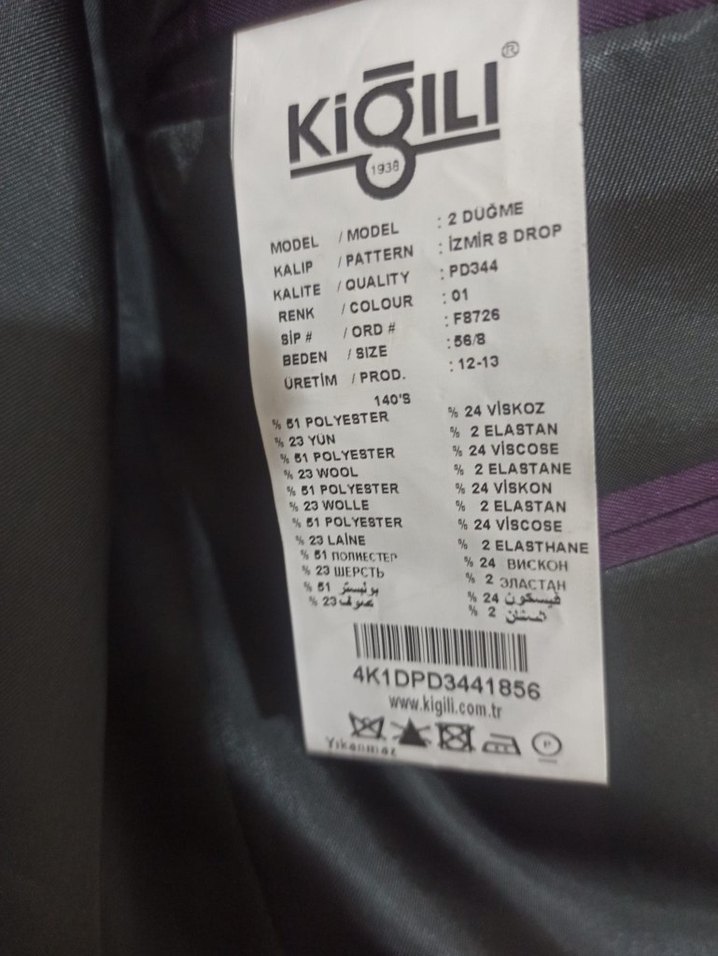 Kiğılı Siyah Takım Elbise - Görsel 5