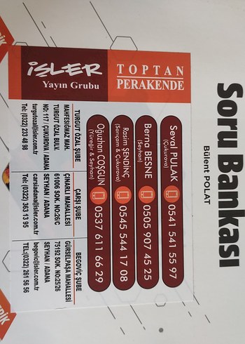 Tyt coğrafya Soru Bankası - Bülent Polat Çap yayınları