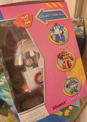  Robocar Poli Amber Dönüşen Robot Figür