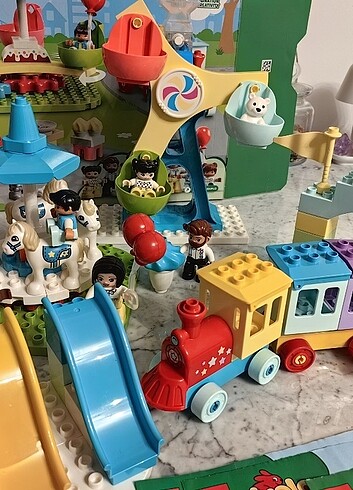  Beden Renk Lego duplo lunapark 10956