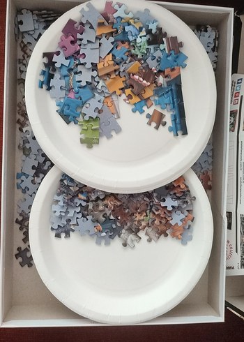 1000 Parça Çok Renkli Kedi Temalı Puzzle - Görsel 2