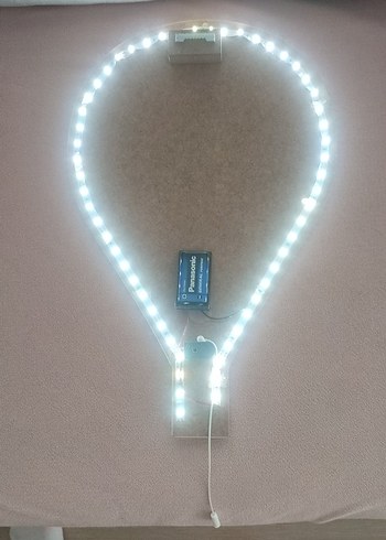 Pembe Balon şeklinde gece lambası - Görsel 2