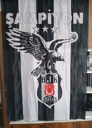  Şampiyon BJK bayrak.