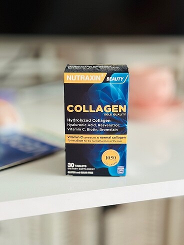 Nutraxin Beauty Collagen Gold Quality 30 Tablet Hidrolize Kolaje