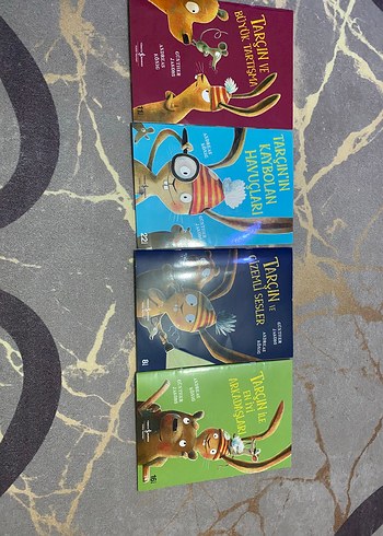 Tarcın ve Arkadaşları Serisi - 4 Kitap
