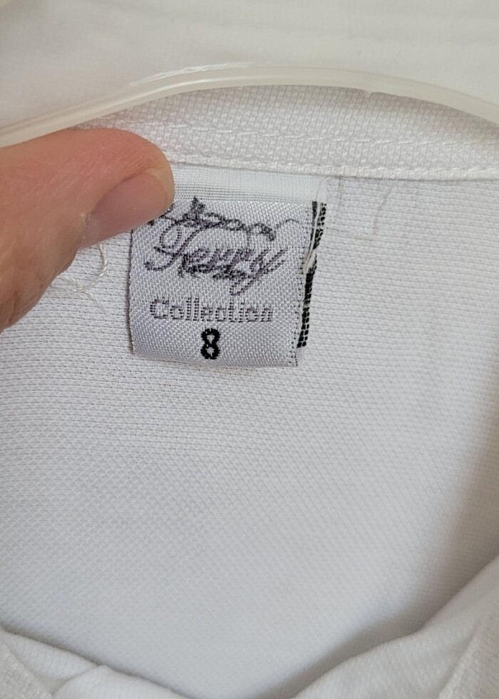 Beyaz ront gömleği  - Görsel 2