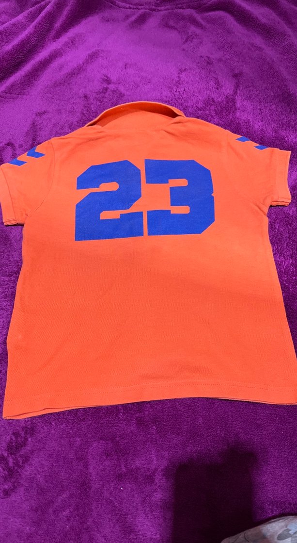 Turuncu Kısa Kollu Erkek Polo Tişört - Görsel 2