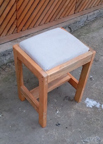 ahşap tabure - Görsel 5