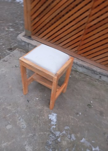 ahşap tabure - Görsel 4