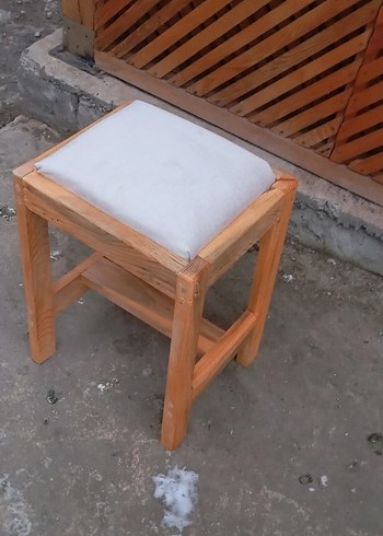 ahşap tabure - Görsel 8