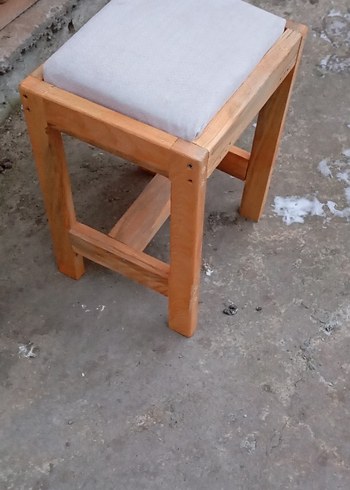 ahşap tabure - Görsel 7