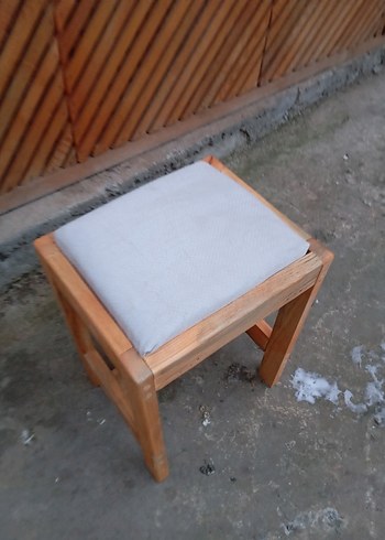 ahşap tabure - Görsel 2