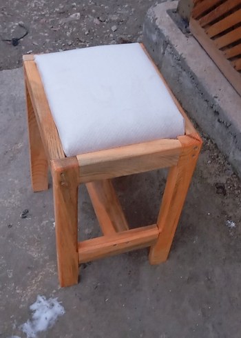 ahşap tabure - Görsel 6