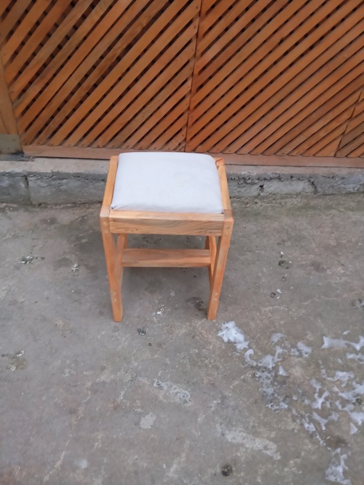 ahşap tabure - Görsel 3