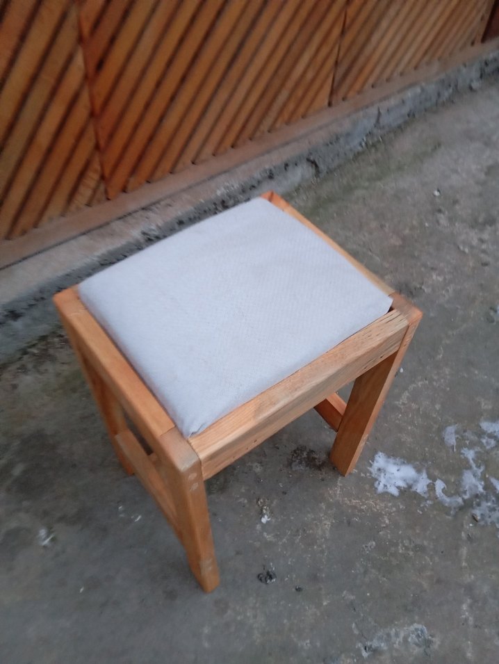 ahşap tabure - Görsel 2