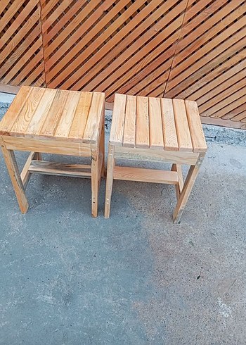 ahşap tabure - Görsel 11